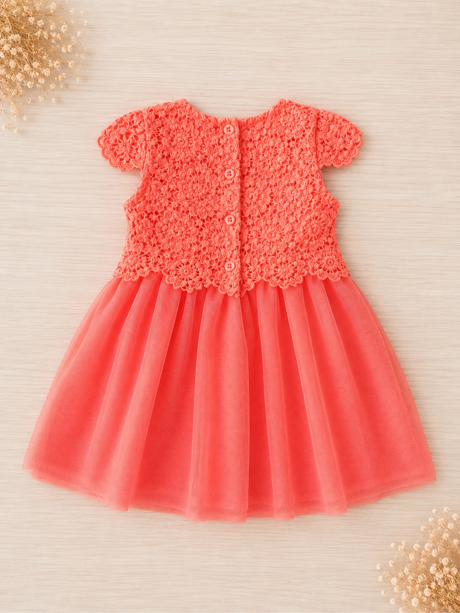 Vestido coral – photo 3